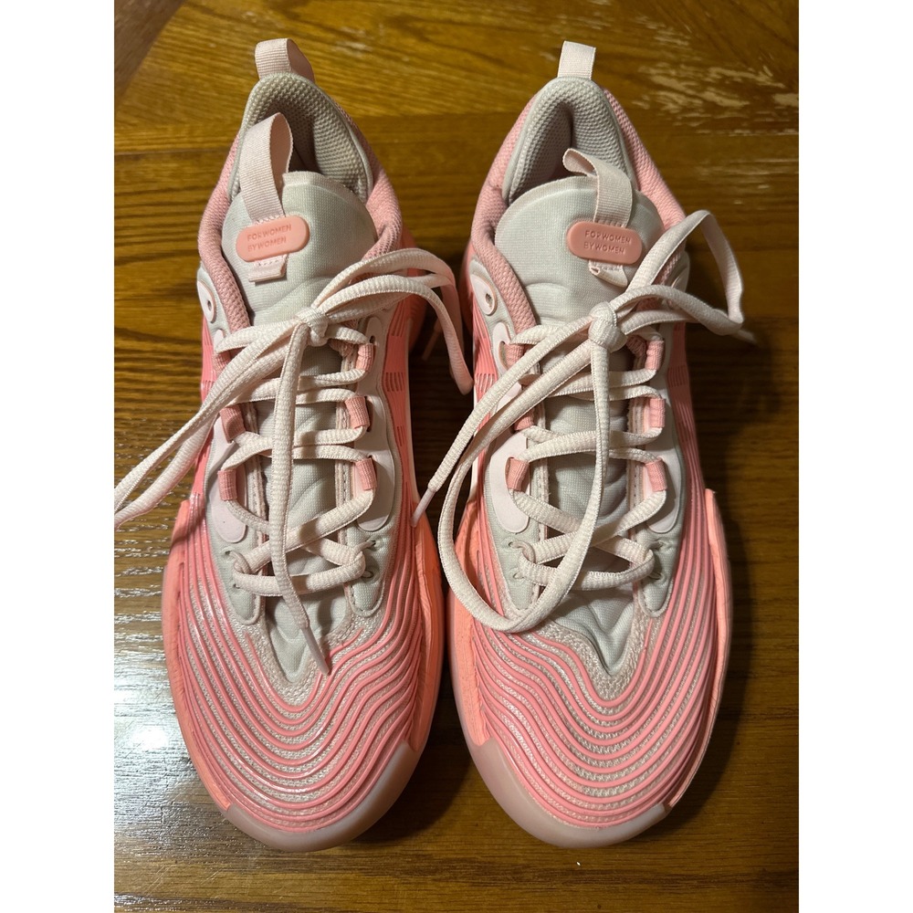 Adidas Exhibit B Womens Basketball Shoes Pink Cream JI4444 Size 8